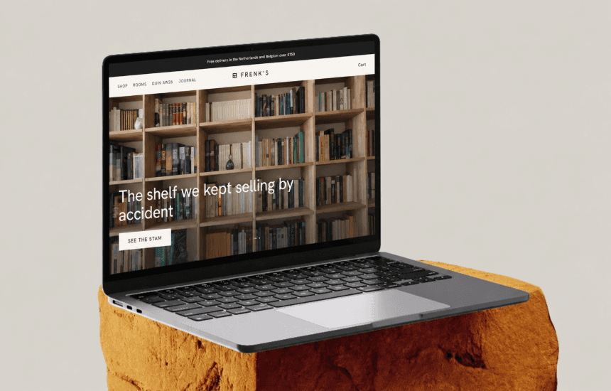 Frenk's website, built by Makra